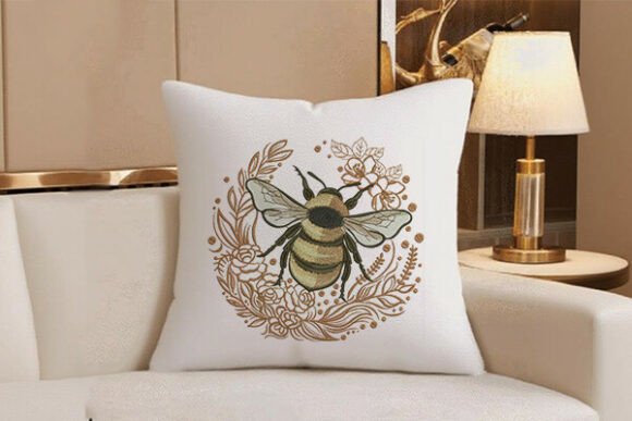 Bee Embroidery Design: A Modern Touch for Gifts