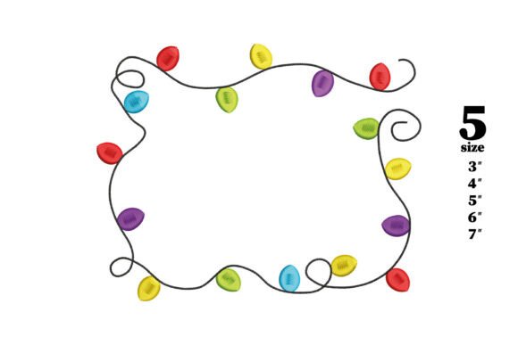 Christmas Light Embroidery Design Review
