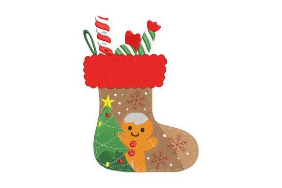 Christmas Socks: A Festive Embroidery Design Review