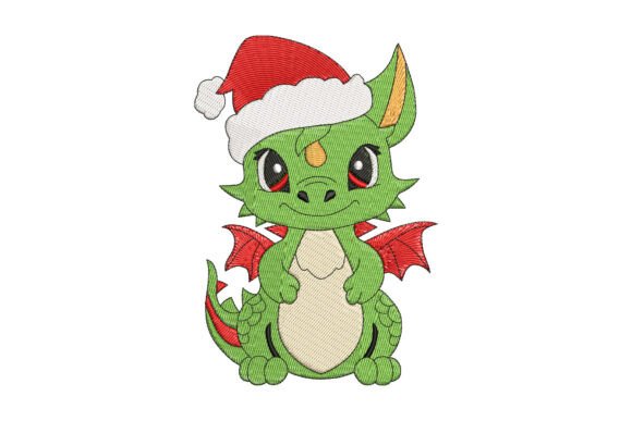 Dragon Christmas: A Seasonal Embroidery Design Review