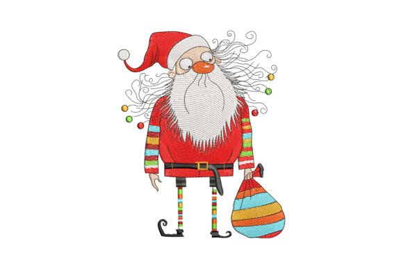 Funny Quirky Santa Christmas: An Embroidery Seller Review