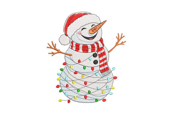 Lights Snowman: A Boutique Apparel Embroidery Review