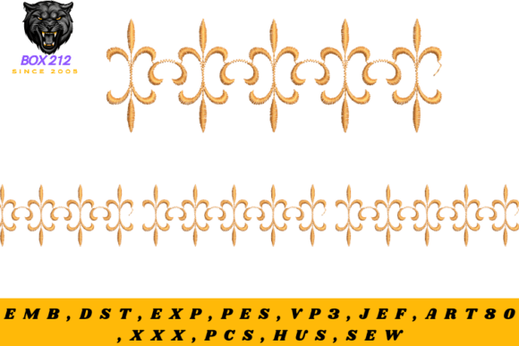 Motif Embroidery Borders: A Designer’s Review