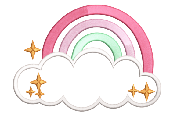 Pastel Rainbow Cloud: A Seasonal Embroidery Review