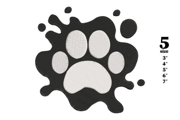 Paw Print Decal: A Holiday Embroidery Review