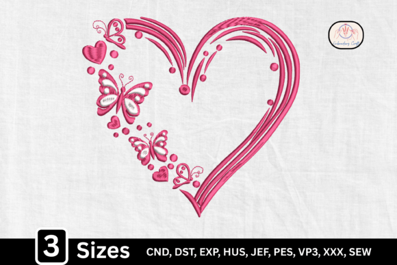 Romantic Valentine Butterfly Swirl Heart Review